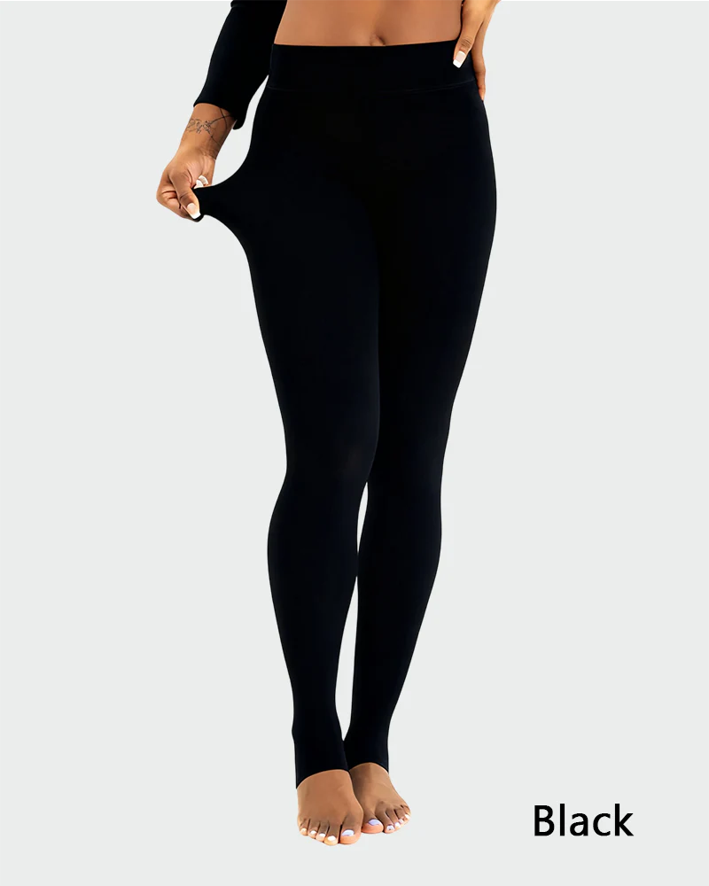 Translucent Fleece Lined Tights - Image 17