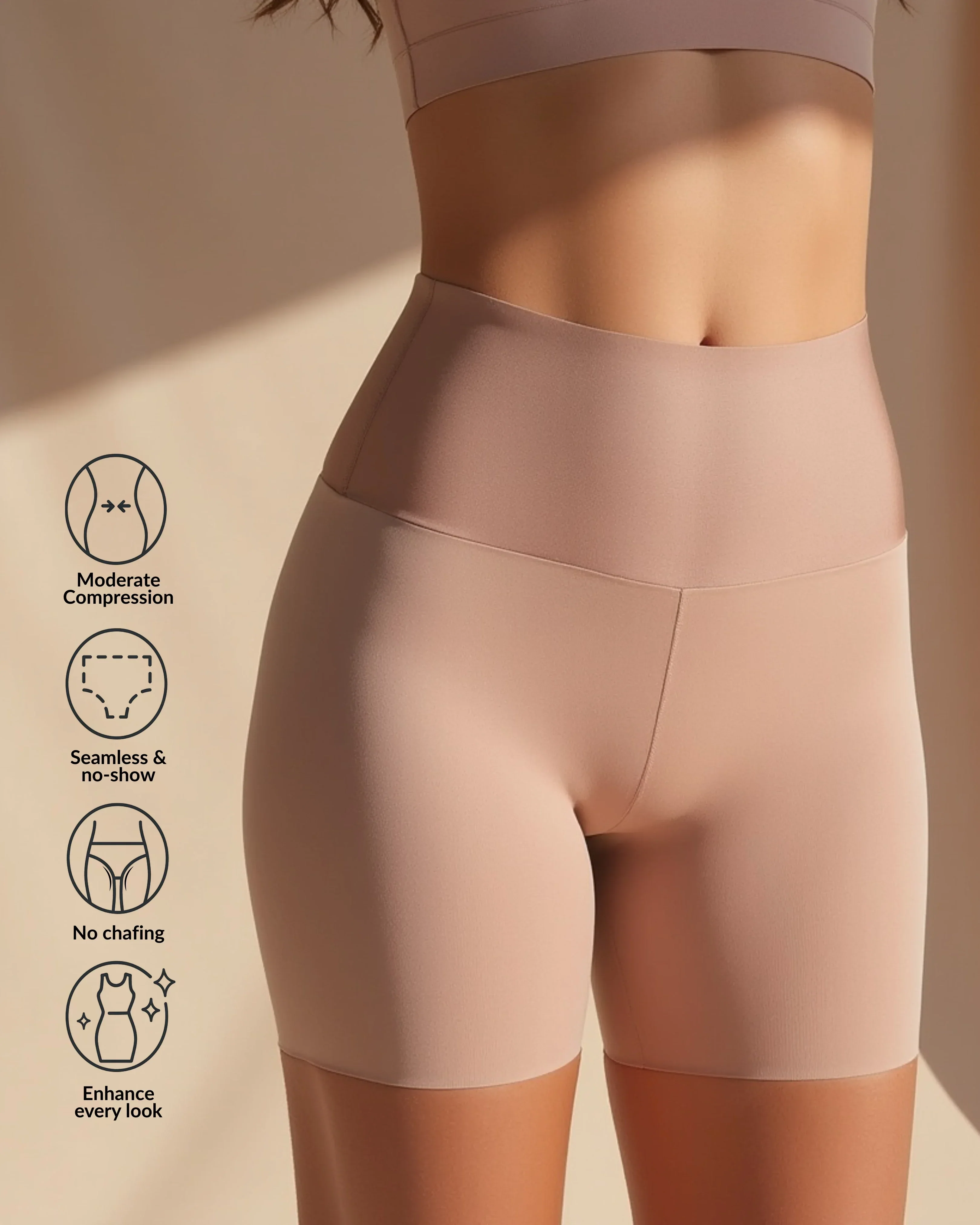 Tuck-N-Lift Seamless Slip Short - Image 4