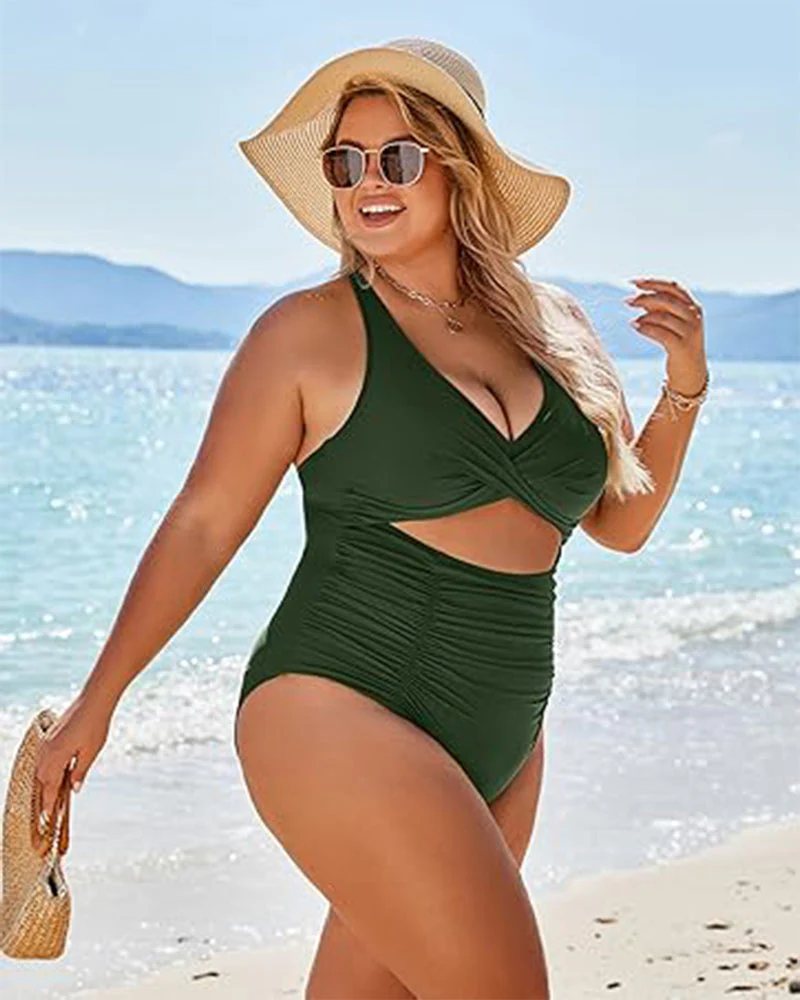 One Piece Swimsuits Push Up Tummy Control Bathing Suits - Image 24