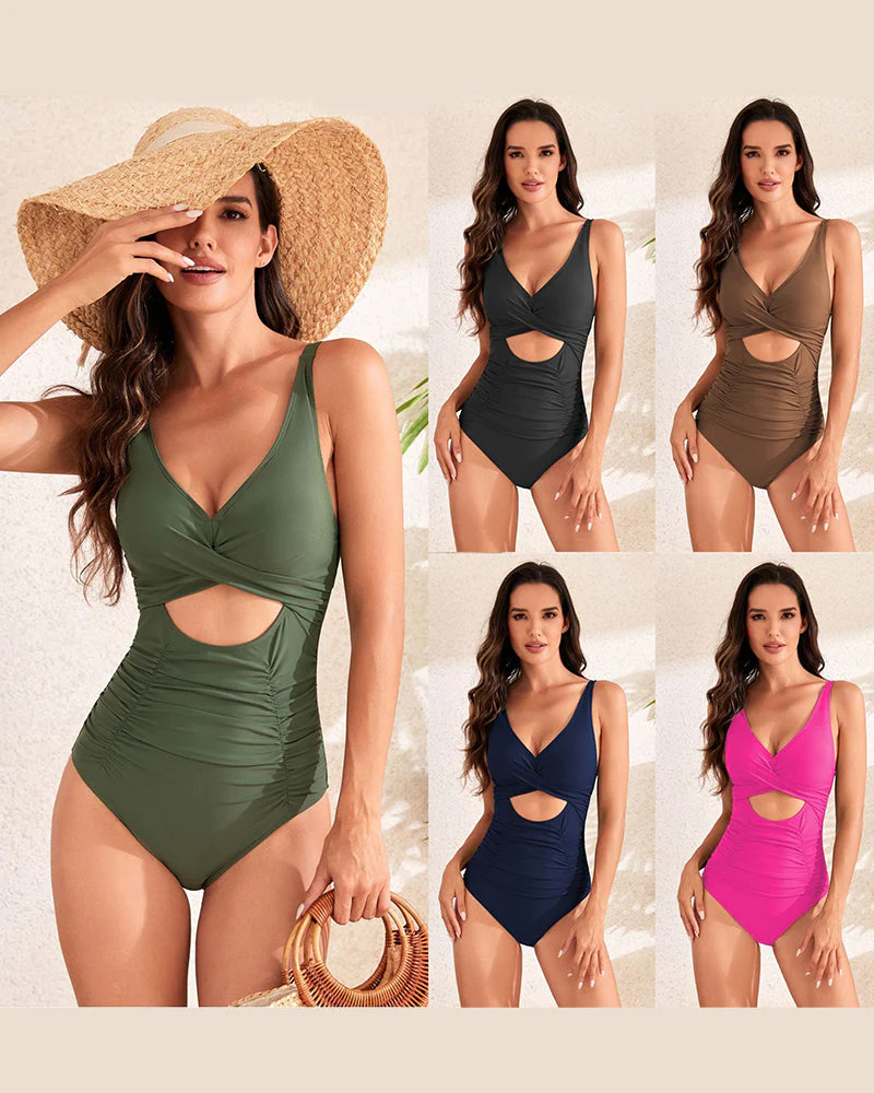 One Piece Swimsuits Push Up Tummy Control Bathing Suits - Image 33