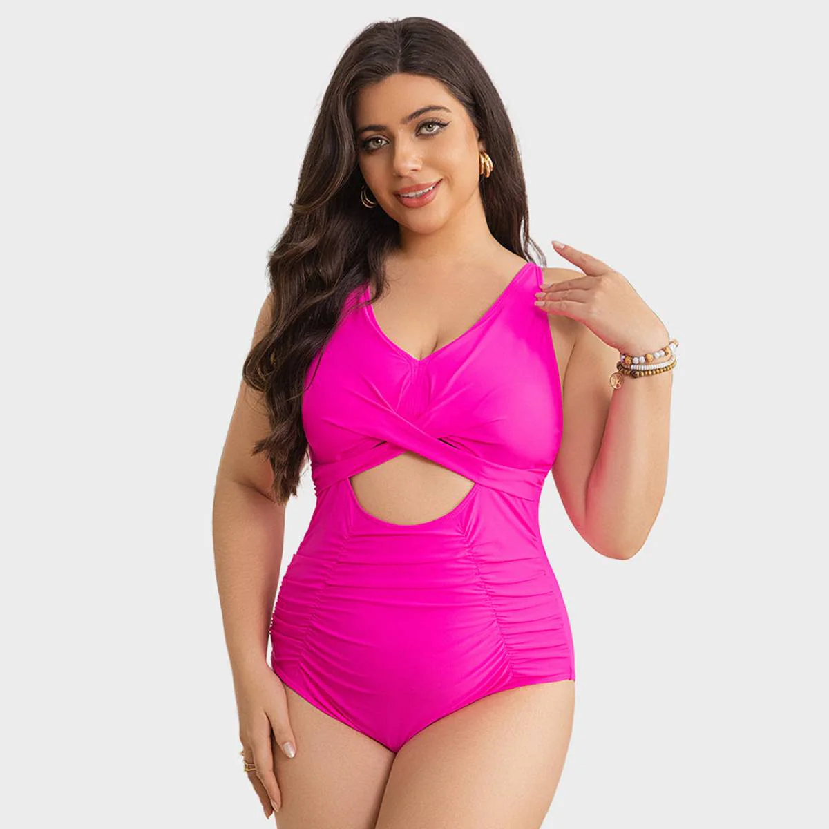 One Piece Swimsuits Push Up Tummy Control Bathing Suits - Image 5