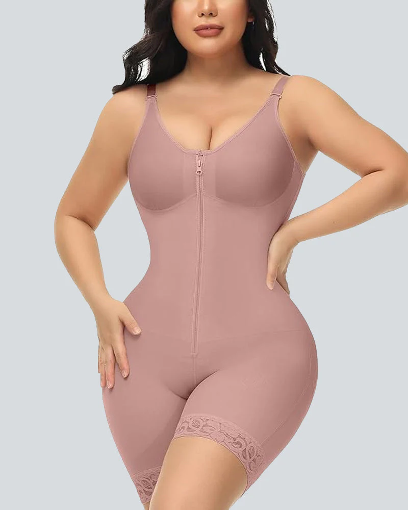 Tummy Control Butt Lifter Shaper with Zipper Crotch Fajas Colombianas - Image 9