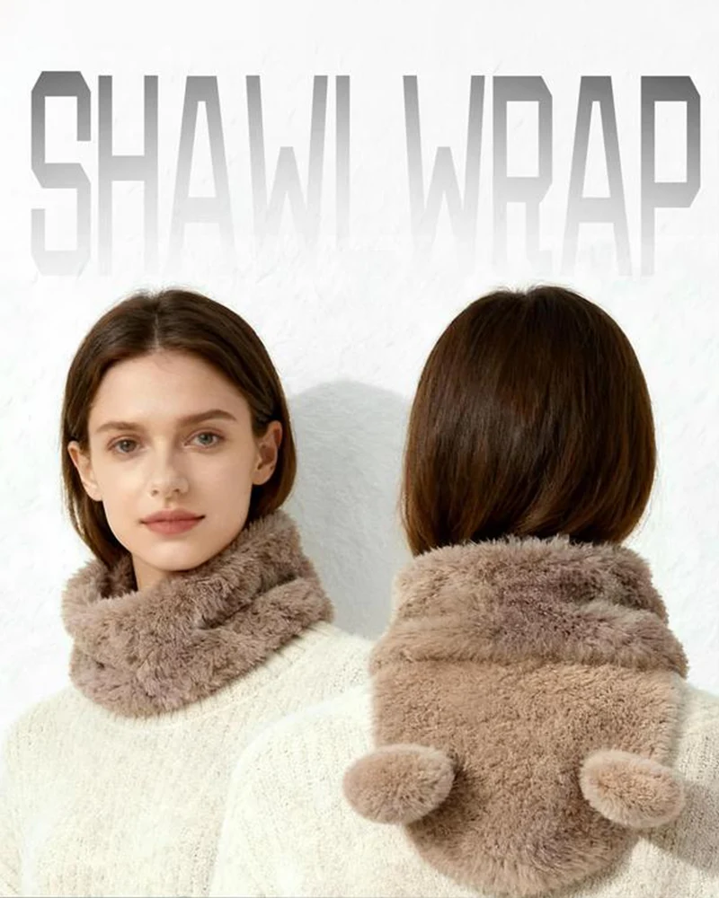 Unisex Windproof Thermal Hat with Cute Bear Ears - Image 2