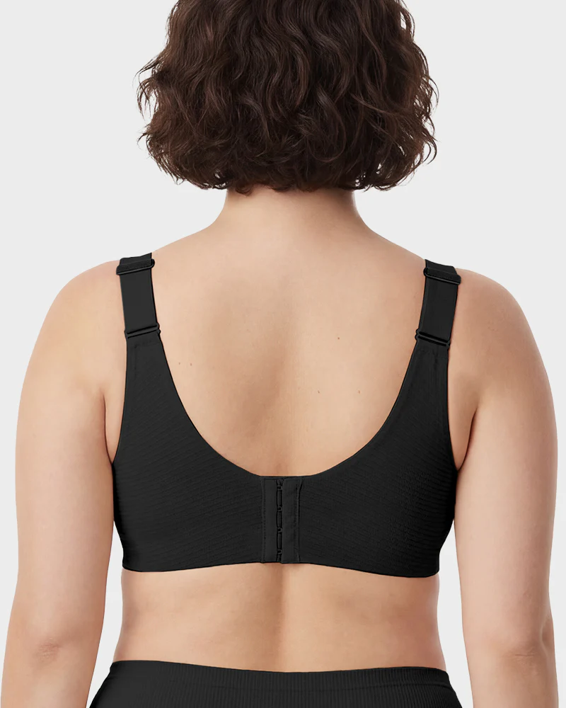 ️Women's Ribbed Push Up Adjustable Wireless Bra - Image 11
