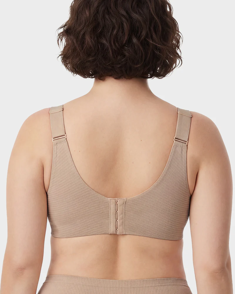 ️Women's Ribbed Push Up Adjustable Wireless Bra - Image 14