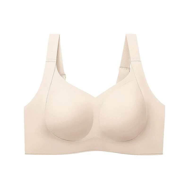 Wireless Push Up Jelly Bra V Neck Seamless Support Comfort - Image 10