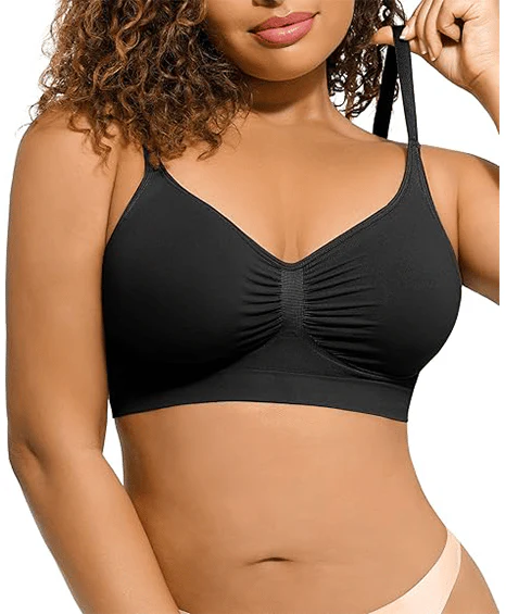 Women's Full Coverage Non-Padded Wireless Sculpt Bra - Image 13