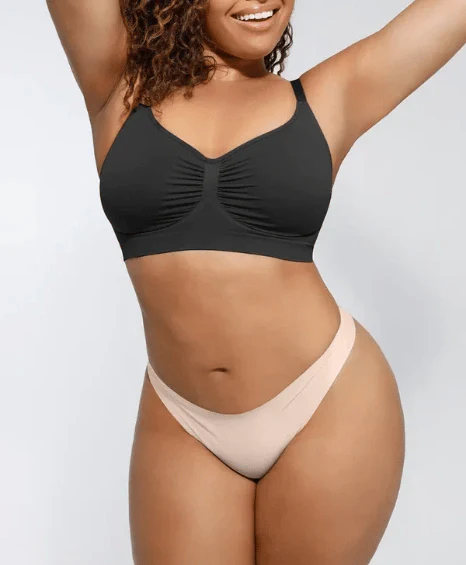 Women's Full Coverage Non-Padded Wireless Sculpt Bra - Image 14