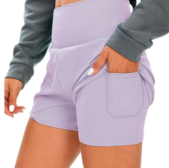 Woman's Super High Waisted Shorts - Image 18