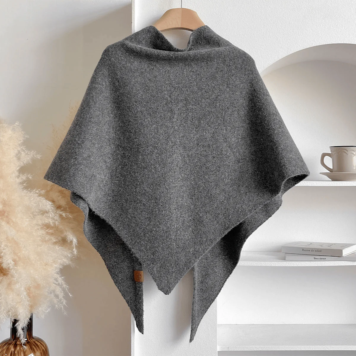 Women's Solid Color Scarf Casual Soft Comfortable Shawl for Daily Wear - Image 13