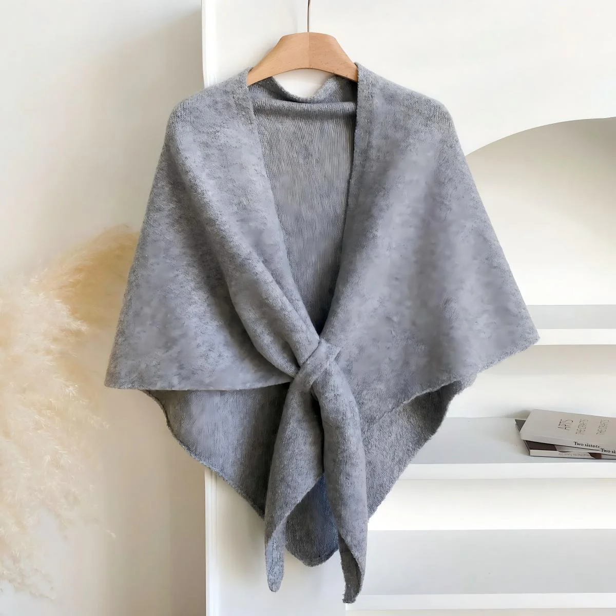Women's Solid Color Scarf Casual Soft Comfortable Shawl for Daily Wear - Image 17