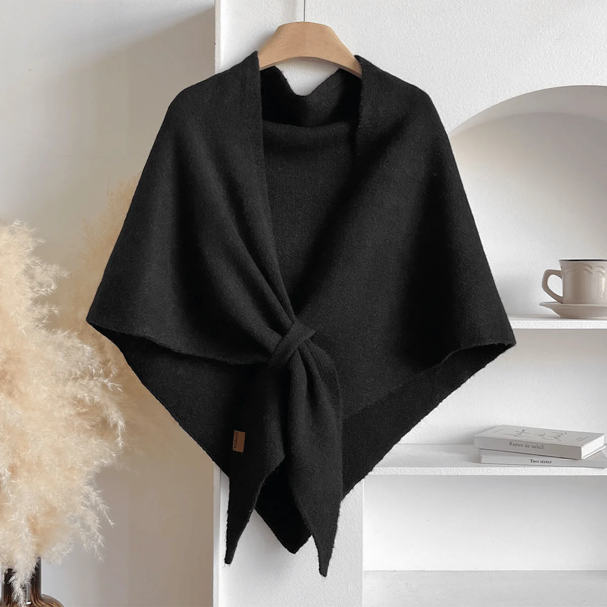 Women's Solid Color Scarf Casual Soft Comfortable Shawl for Daily Wear - Image 8