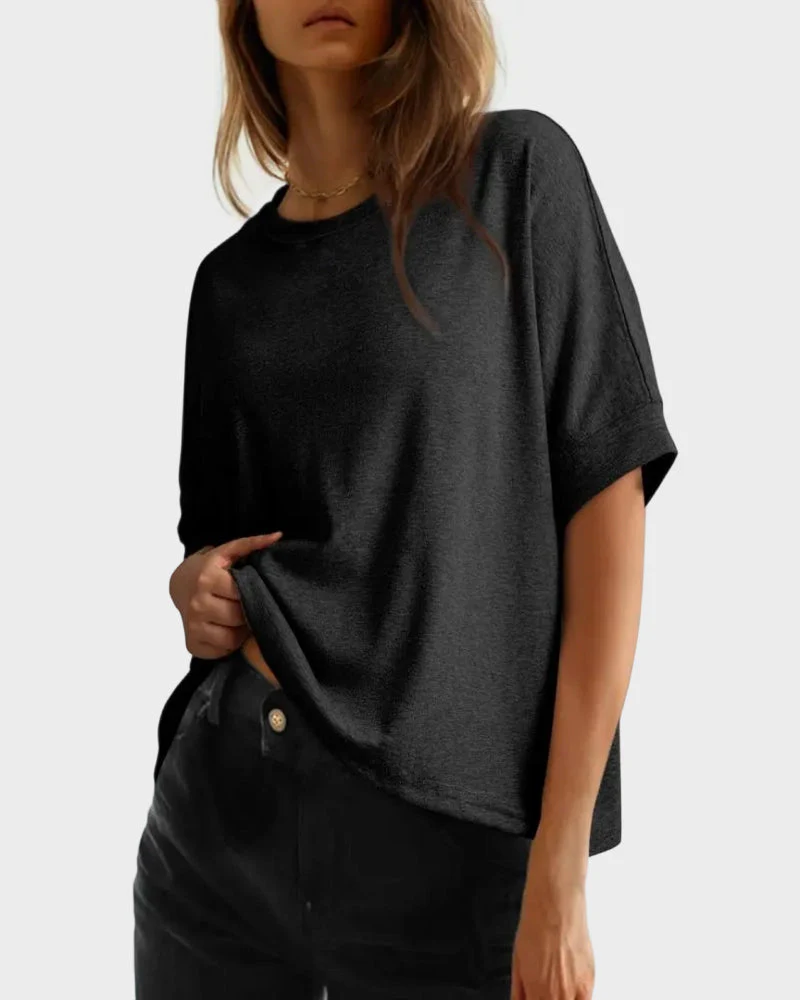 Women's Casual Oversized Tee Comfortable Soft Basic Top - Image 21