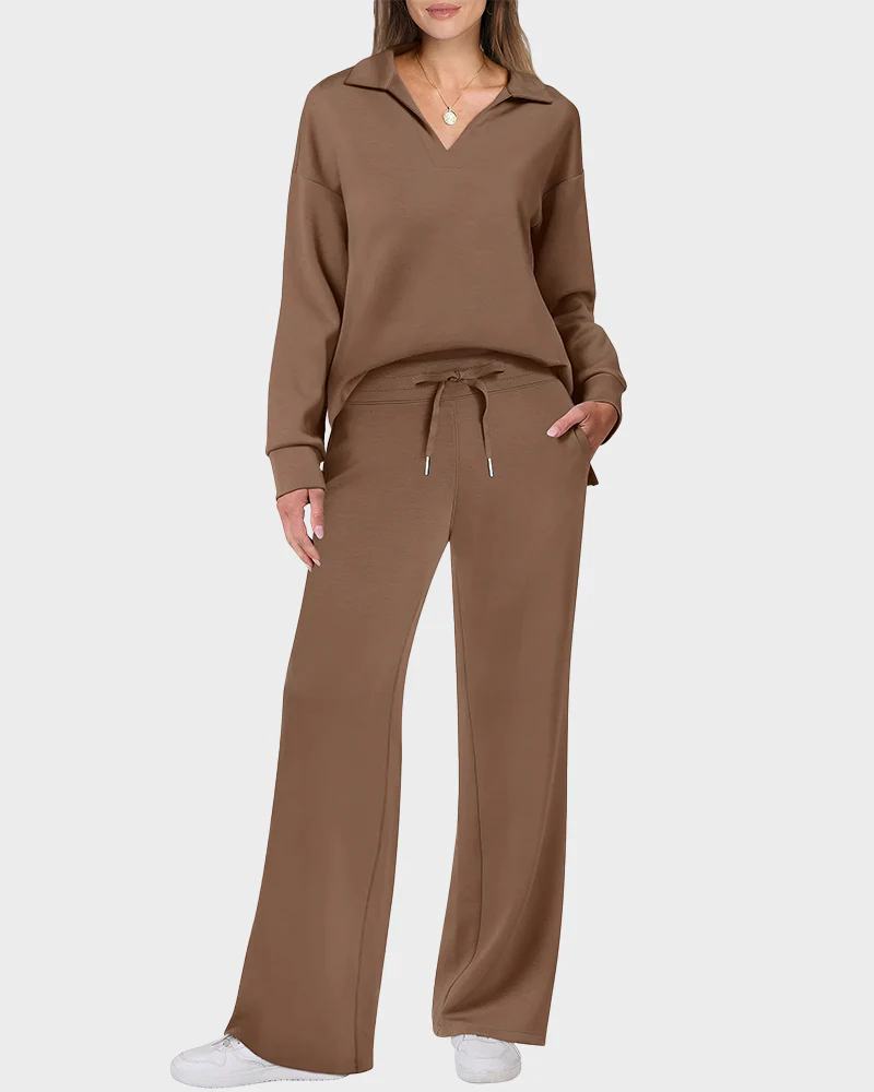 Women's Fall Transition 2-Piece Set - Breathable & Wrinkle Resistant Sweatsuits Sets - Image 11