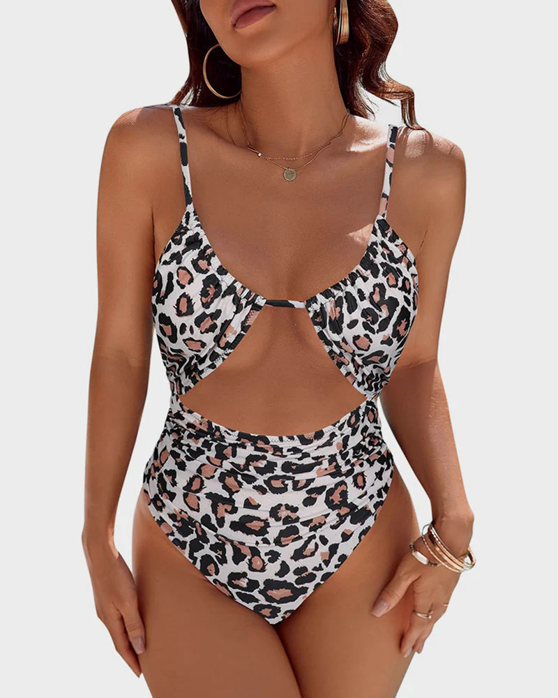 Women's One Piece Flattering Cheeky High Cut Out Cute Swimsuit - Image 31