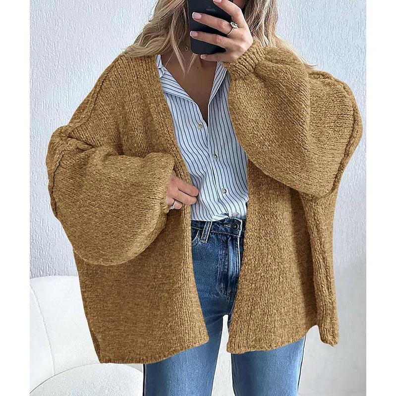 Women's Oversized Cardigan Sweater - Image 5