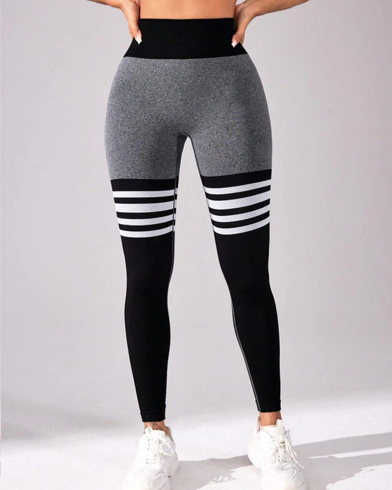 Thigh-Highs Butt Lifting Workout Leggings - Image 11