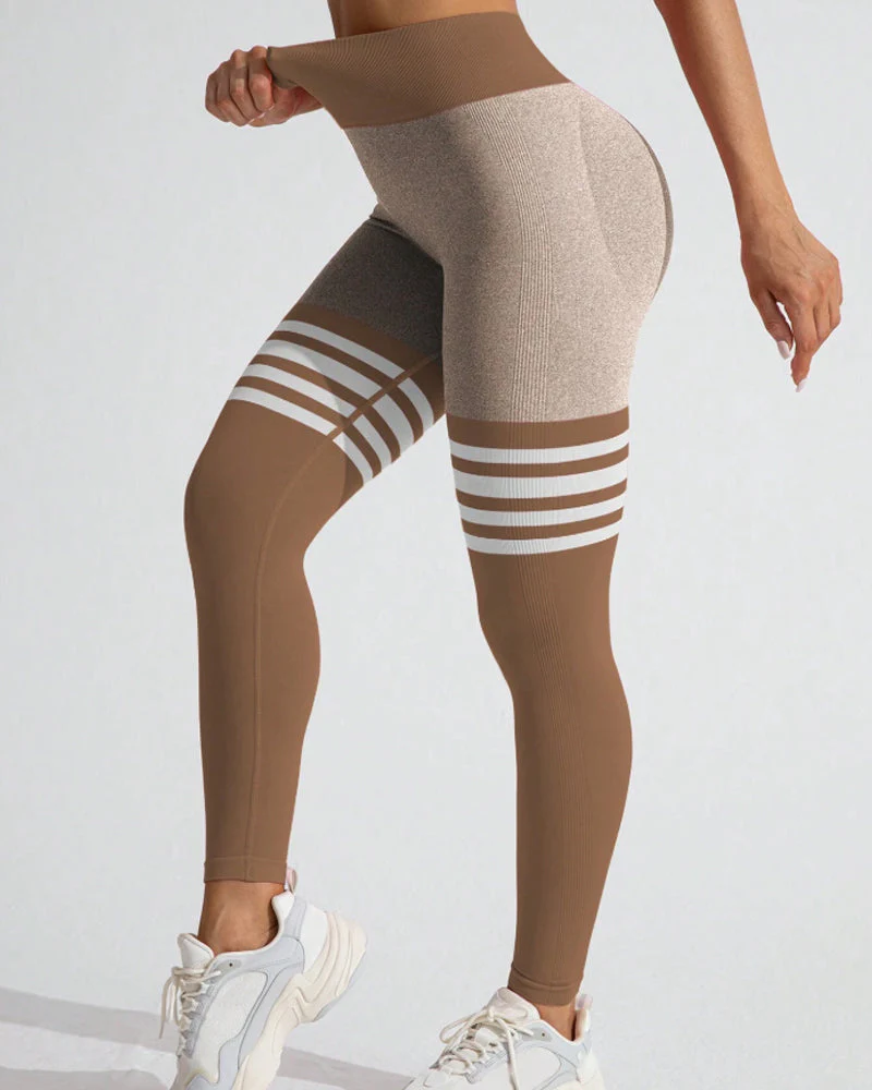 Thigh-Highs Butt Lifting Workout Leggings - Image 14