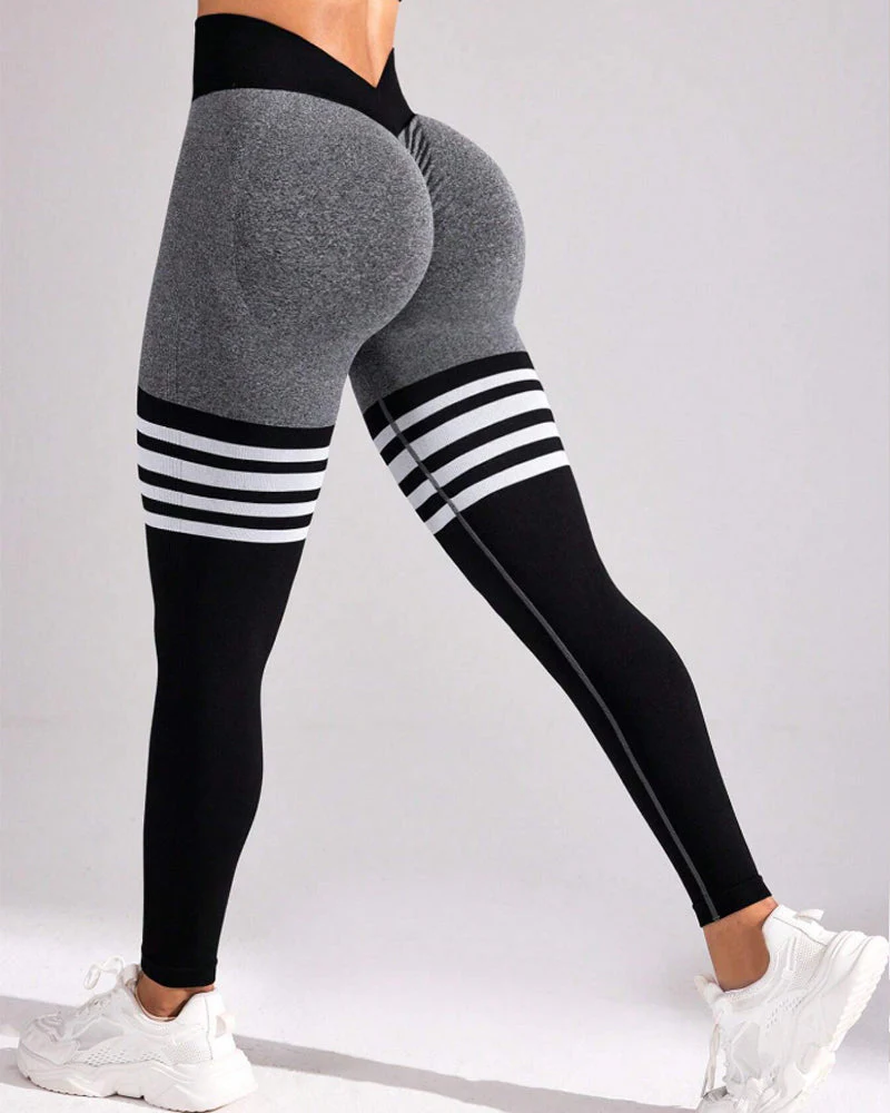 Thigh-Highs Butt Lifting Workout Leggings - Image 6