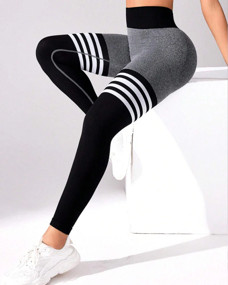 Thigh-Highs Butt Lifting Workout Leggings - Image 7