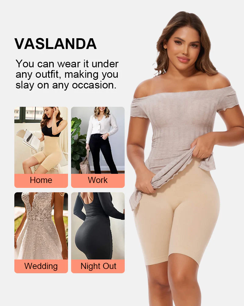 High Waisted Body Shaper Shorts - Image 7