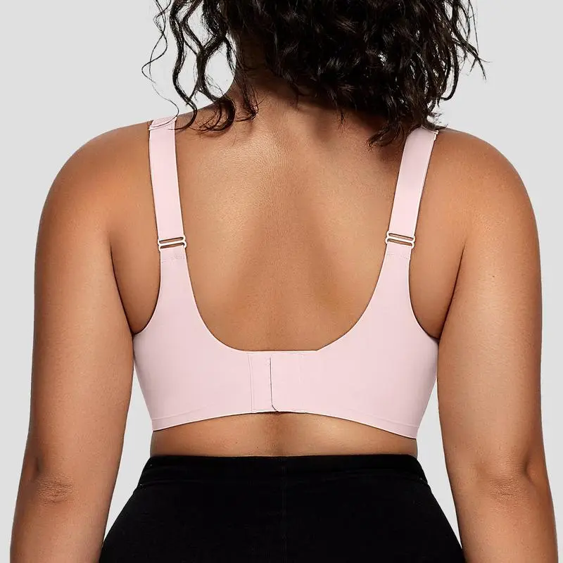Womens Wireless Bras V Mesh Comfortable Bralette Supportive - Image 13