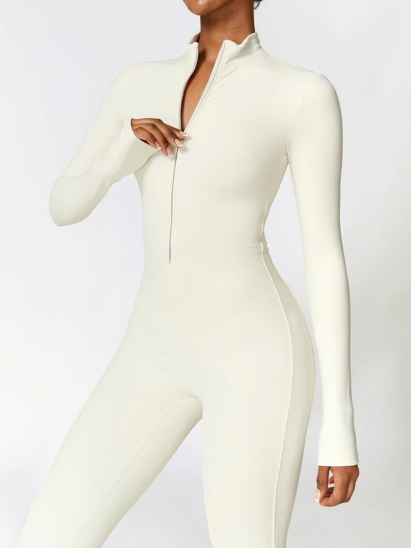 Women's Zip Front Ski Jumpsuit for Winter Sports - Image 3