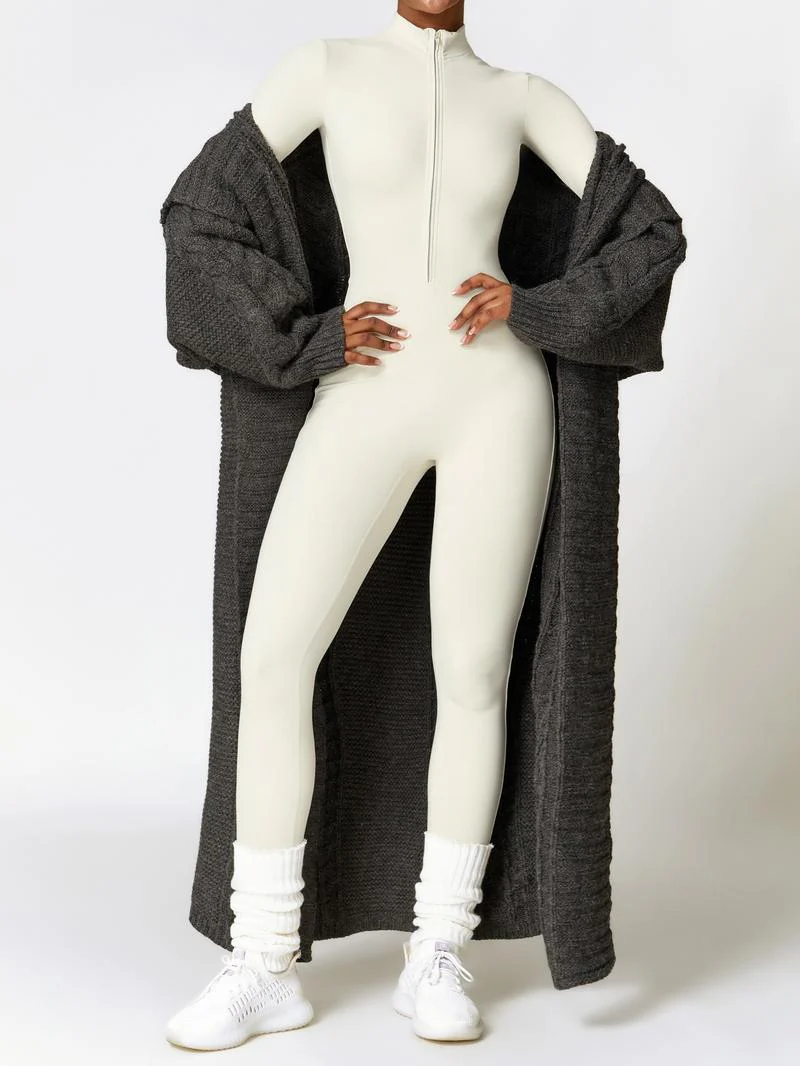 Women's Zip Front Ski Jumpsuit for Winter Sports - Image 7