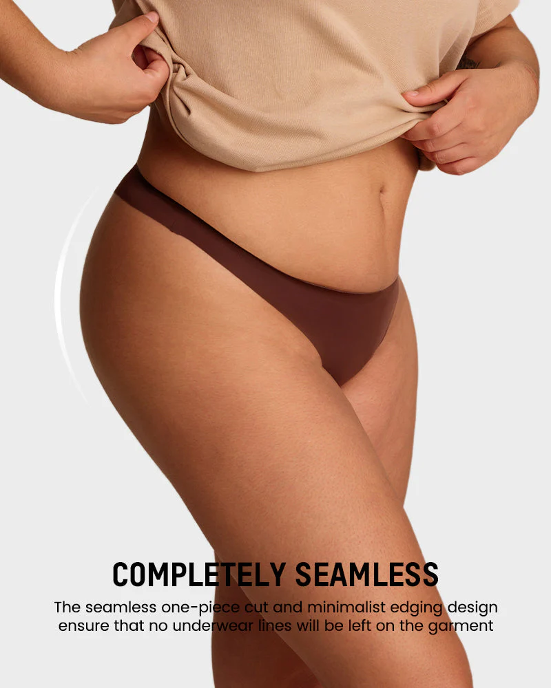 Zero-Feel No-Show Seamless V Thong (7 Pack) - Image 3