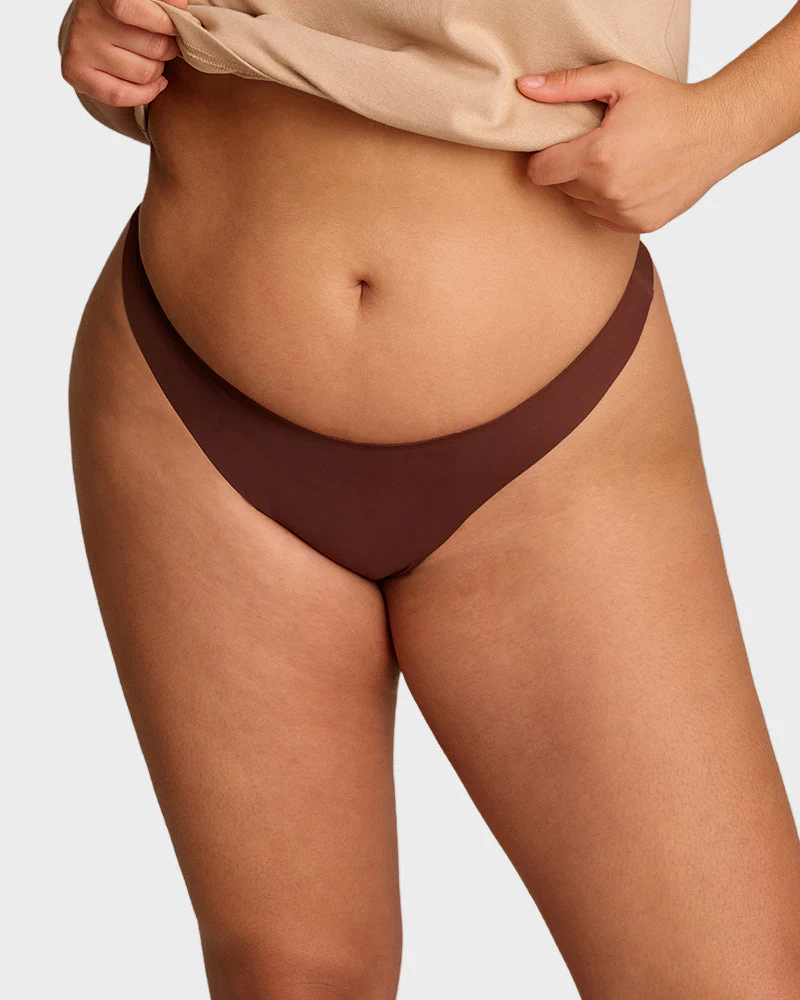 Zero-Feel No-Show Seamless V Thong (7 Pack) - Image 5